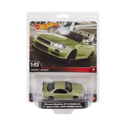 Hot Wheels Premium Nissan Skyline GT-R (BNR34) Mattel