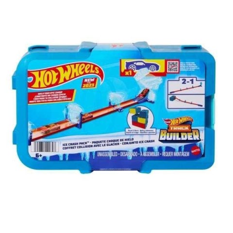 Hot Wheels Track Builder Lodowy tor Mattel