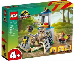 LEGO(R) JURRASIC WORLD 76957 (6szt) Ucieczka welocir LEGO(R)