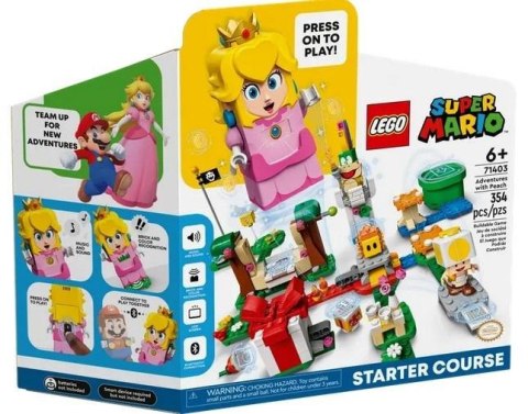 LEGO(R) SUPER MARIO 71403 (4szt) Przygody z Peach LEGO(R)