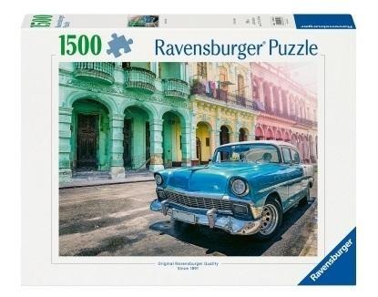 Puzzle 1500 Auta Kuby Ravensburger