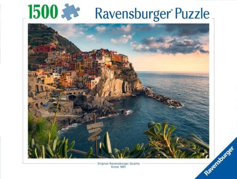 Puzzle 1500 Widok na Cinque Terre Ravensburger