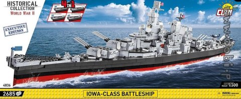 WWII Iowa-Class Battleship 4in1 Cobi