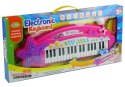 Keyboard Organki 37 Klawiszy MP3 Mikrofon Różowe LEAN Toys