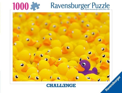 Puzzle 1000 Challenge. Kaczuszki Ravensburger