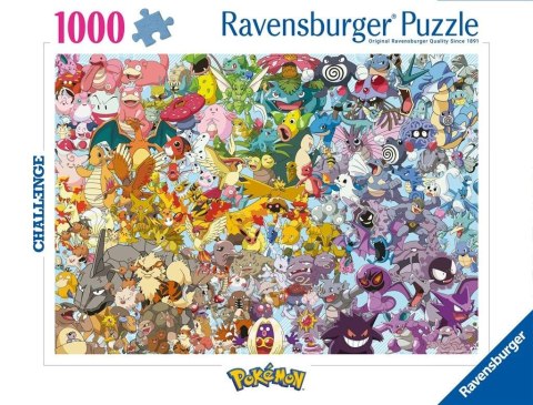 Puzzle 1000 Challenge. Pokemon Ravensburger