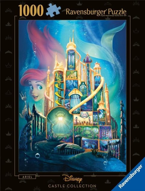 Puzzle 1000 Disney kolekcja Arielka Ravensburger