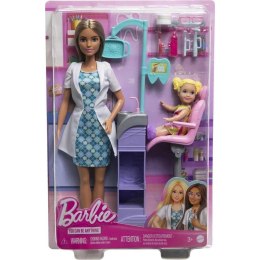 Barbie Kariera. Gabinet dentystyczny z pacjentką Mattel