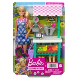 Barbie Targ farmerski Zestaw + lalka Mattel