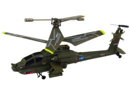 Helikopter Militarny Apache Zdalnie Sterowany RC Syma S109H Khaki LEAN Toys