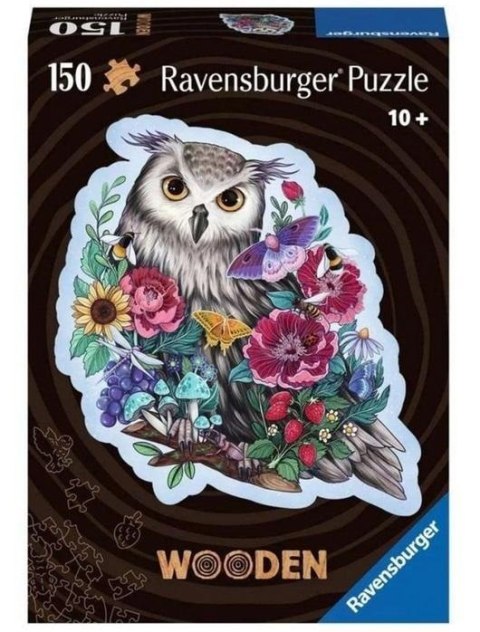 Puzzle drewniane 150 Sowa Ravensburger