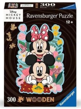 Puzzle drewniane 300 Disney Myszka Mickey & Minnie Ravensburger