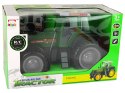 Zielono-Czarny Traktor R/C Zdalnie Sterowany 38 cm LEAN Toys