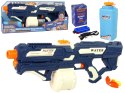 Duży Elektryczny Pistolet Na Wodę Na Akumulator Zasięg 9 m 1000 ml LEAN Toys