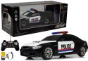 Auto Zdalnie Sterowane Policja 1:18 R/C LEAN Toys