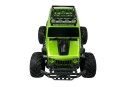 Auto Zdalnie Sterowane R/C Jeep Zielony 2.4G LEAN Toys