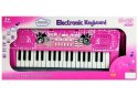 Keyboard Pianino Organy Dla Dzieci 37 Klawiszy z Mikrofonem Różowy LEAN Toys