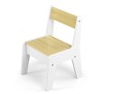 Milly Mally Zestaw mebli Olaf Blocks - Stolik i dwa krzesełka White Milly Mally