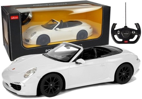 Auto R/C Porsche 911 Carrera S Rastar 1:12 Białe Rastar