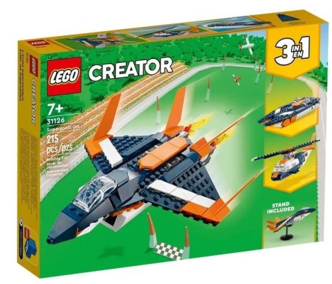 LEGO(R) CREATOR 31126 Odrzutowiec naddźwiękowy LEGO(R)