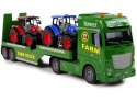 Zestaw Farma Laweta Ciężarówka Traktor Dźwięk Światła 3 El. LEAN Toys