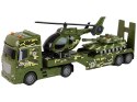 Zestaw Militarny Czołg Napęd Frykcyjny Helikopter Ciężarówka LEAN Toys