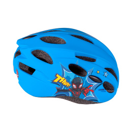 KASK rowerowy IN-MOLD SPIDER-MAN rozm 52-56