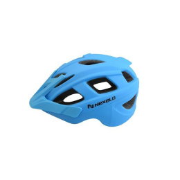 Kask rowerowy KIDS MATT, in-mold, niebiesko- czarny, roz: M (53-55cm)