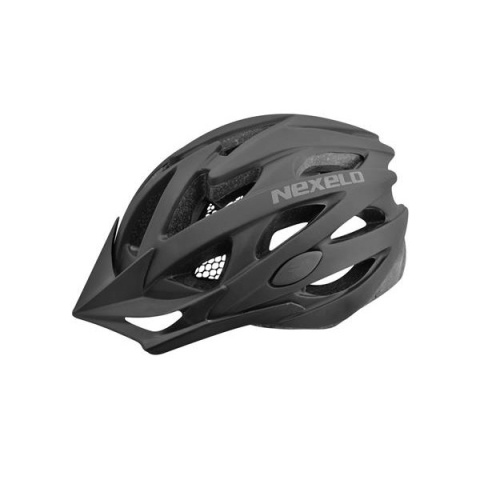 Kask rowerowy Straight MATT, tech: out-mold, kolor: czarny, roz: L (58-61cm)