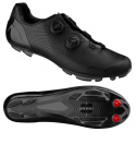 Buty rowerowe force mtb warrior CARBON, czarne