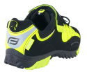 Buty rowerowe MTB force turystyczne czarno-fluo