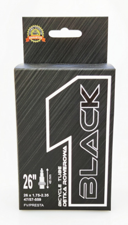 Dętka Black1 26x1.75-2.35 FV48mm 47/57-559