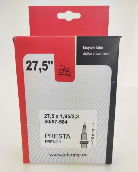 Dętka JET 27,5"x1,95/2,3 FV-48mm