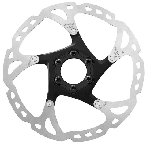 Tarcza hamulcowa SHIMANO XT SM-RT76 180mm