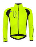 Kurtka rowerowa lekki softshell force x80, fluo rozm XS