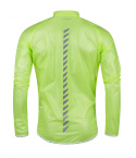 Kurtka rowerowa Force lightweight wiatroszczelna fluo slim rozm M